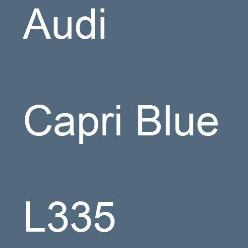 Audi, Capri Blue, L335.